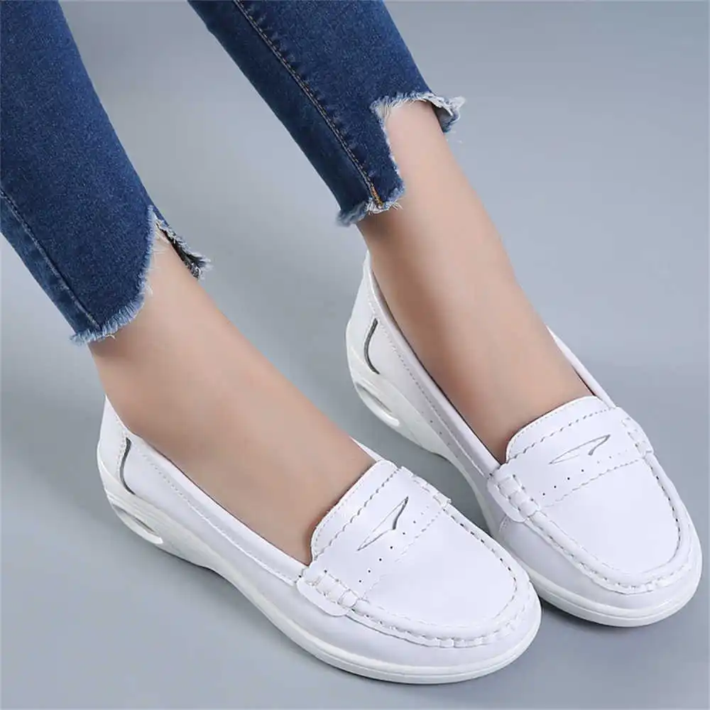 Streetwear Brand Kit - Thick Sole Slipon White Trainers For