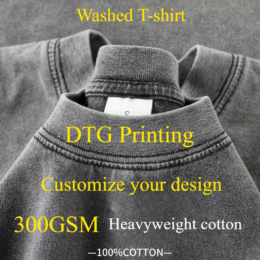 Streetwear Brand T Shirt - Custom Design DTG Printing Mens Oversized