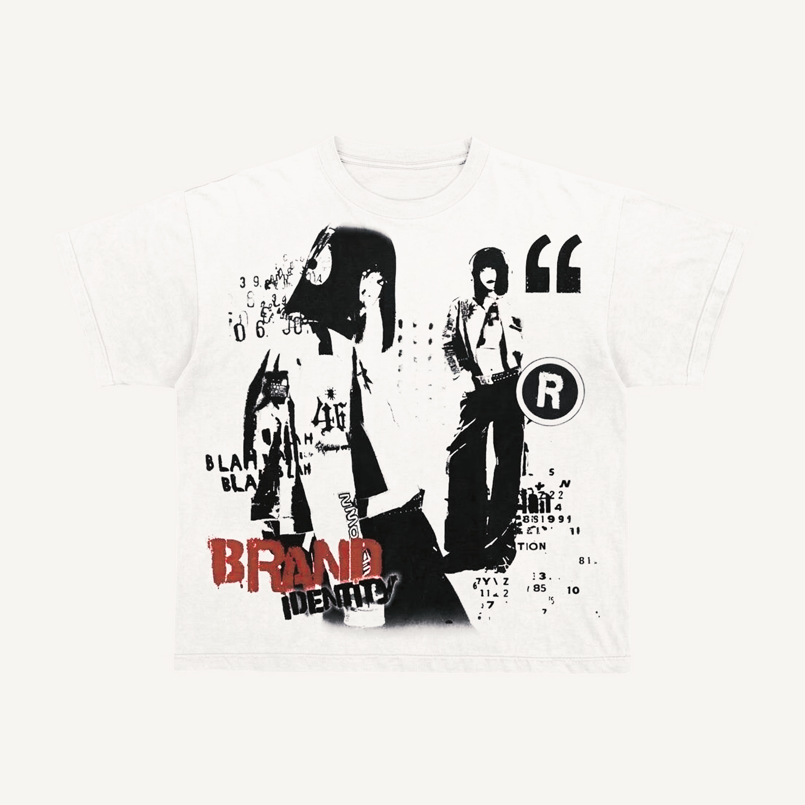 Y2K Grunge Graphic Print Short - Streetwear Brand Identity reseña y precio