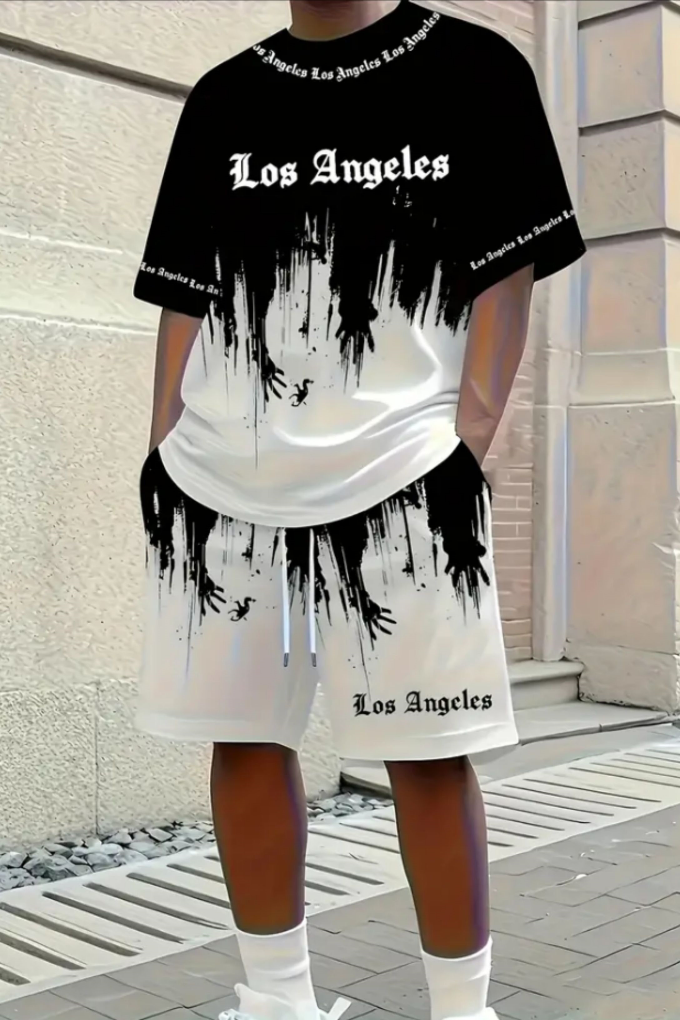 Adults and Kids 2 Piece Set St - Streetwear Brand Los Angeles reseña y precio