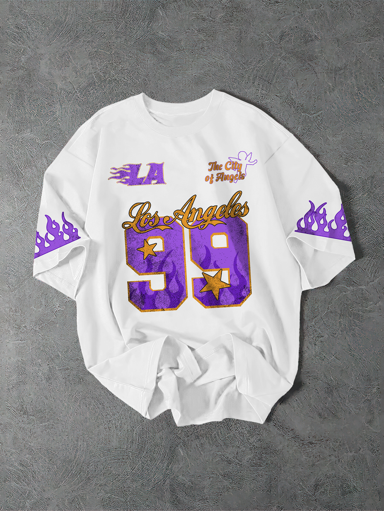 Men's Oversized Los Angeles 99 - Streetwear Brand Los Angeles reseña y precio