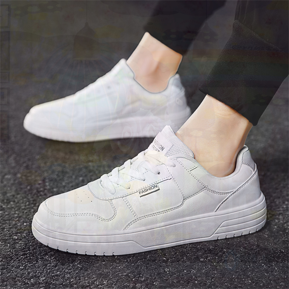 With Ties PU Leather Shoes 41  - Streetwear Brand Kit reseña y precio