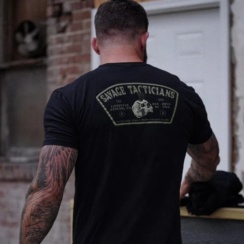 Fashion Brand Print Man T-shir - Streetwear Clothing Brands reseña y precio