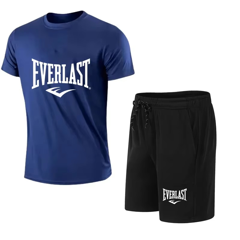 EVERLAST Men's T-shirt + Short - Streetwear Brand T Shirt reseña y precio