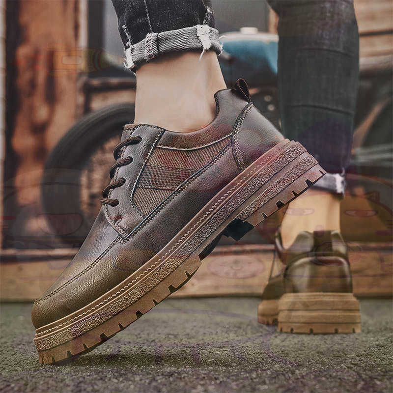 Dark Natural Leather Fashion T - Streetwear Outfit Brand reseña y precio