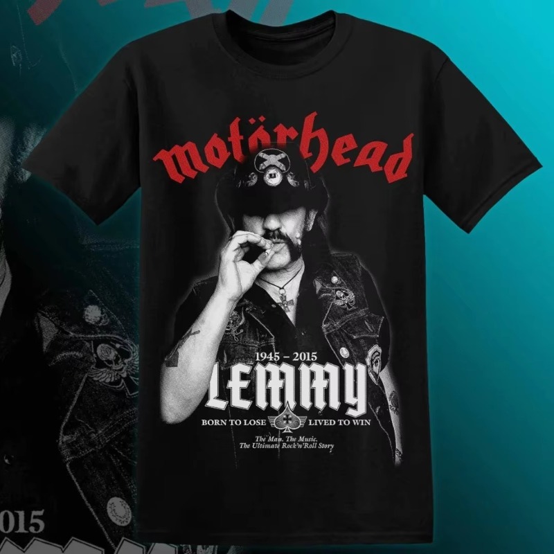 MOTÖRHEAD LEMMY T-Shirt Men Wo - Streetwear Clothing Brands reseña y precio
