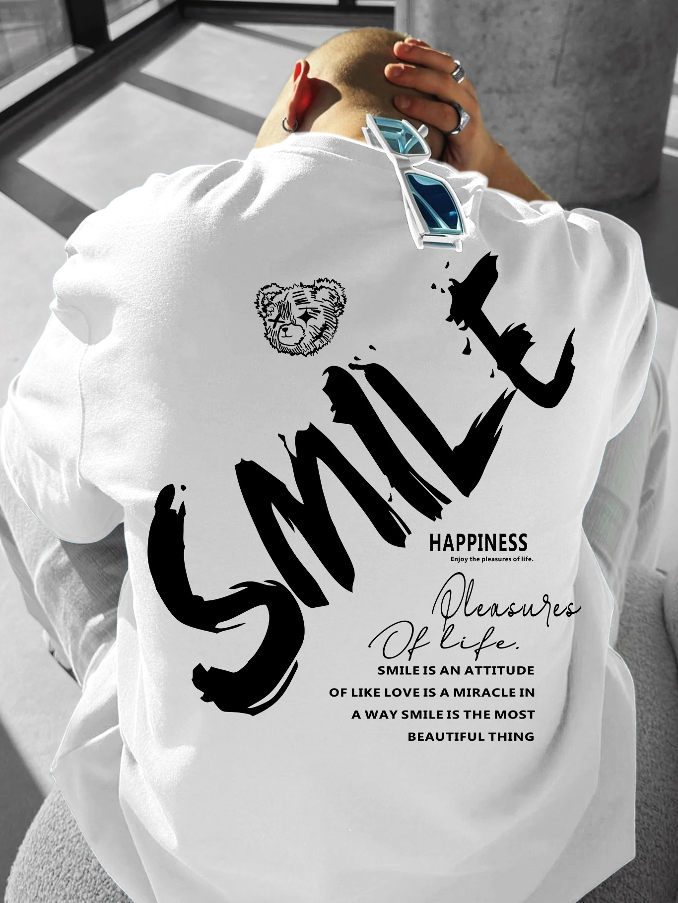 Men's Oversized Streetwear T-s - Streetwear Brand Quotes reseña y precio