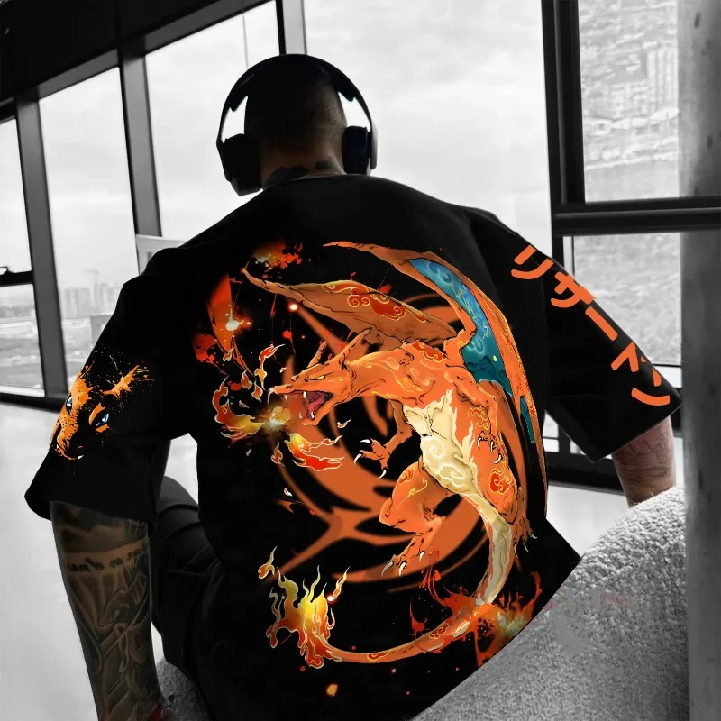 Pokémon Co-branded Print T-shi - Streetwear Clothing Brands reseña y precio