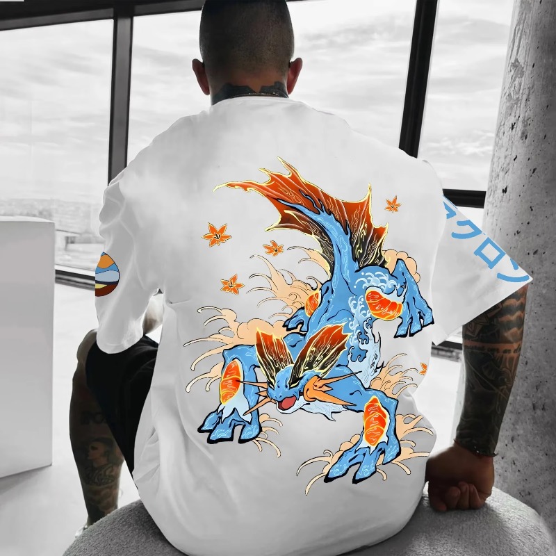 Pokémon Co-branded Print T-shi - Streetwear Clothing Brands reseña y precio