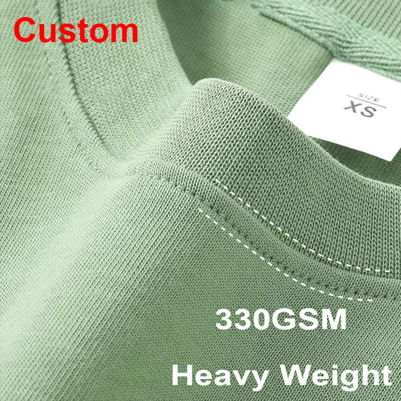 DIY Custom LOGO Thick Neck Dro - Streetwear Brand T Shirt reseña y precio