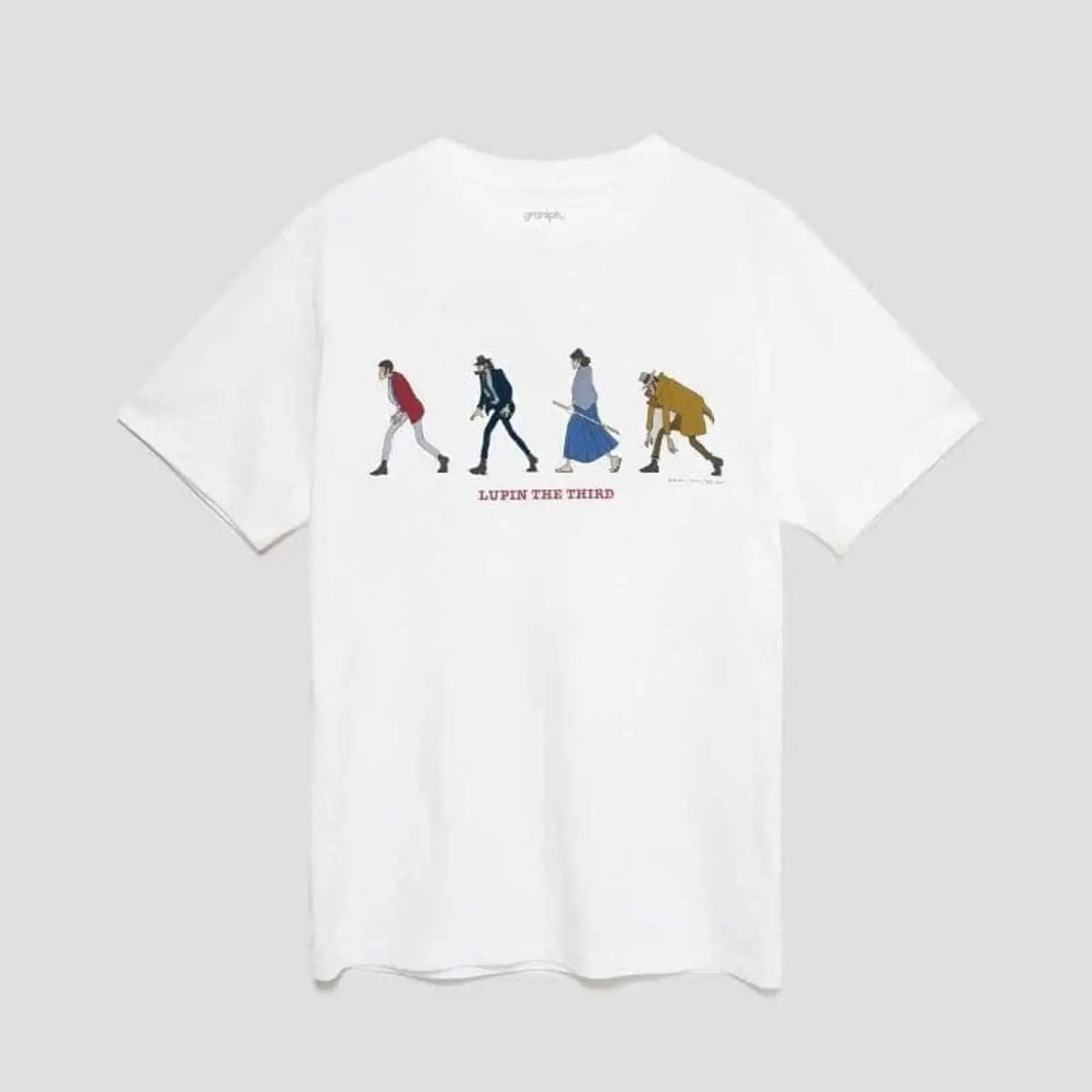 Graniph Lupin III T Shirt Größ - Streetwear Clothing Brands reseña y precio
