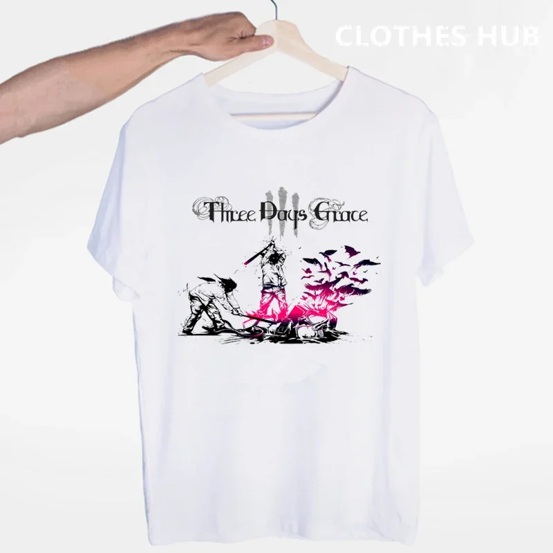 Three Days Grace Music Band T- - Streetwear Brand T Shirt reseña y precio