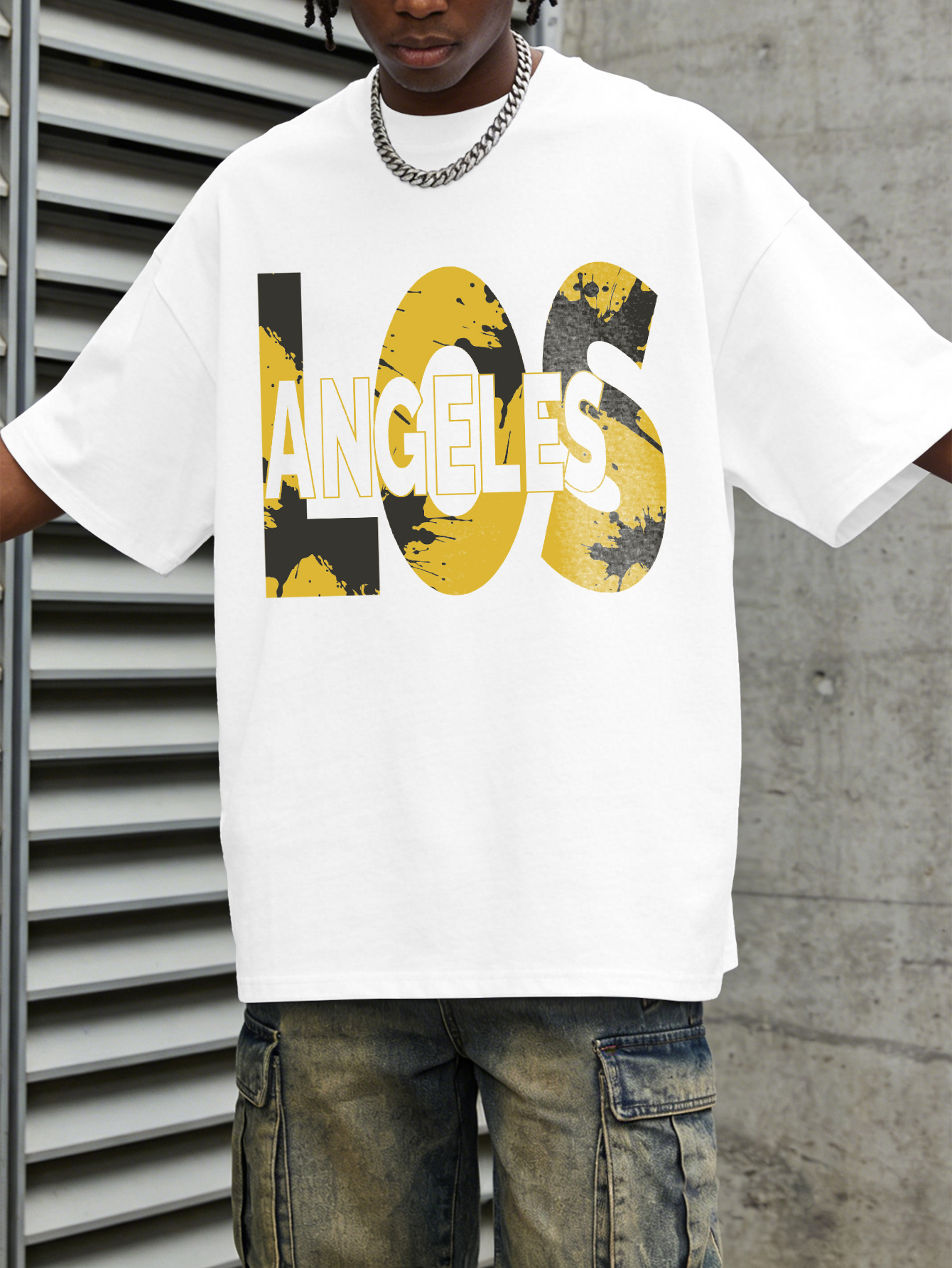 Men's Oversized Casual Streetw - Streetwear Brand Los Angeles reseña y precio