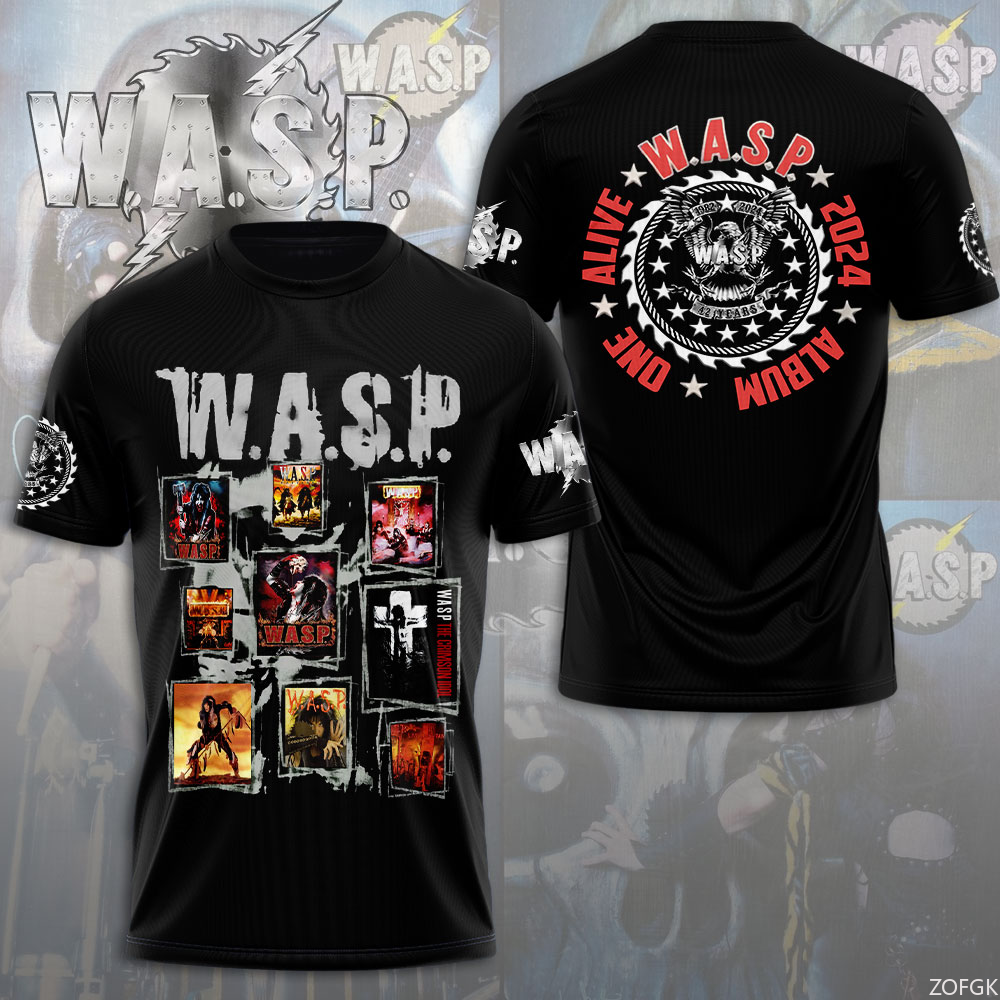 W.A.S.P Rock 3D Printing T-shi - Streetwear Brand T Shirt reseña y precio