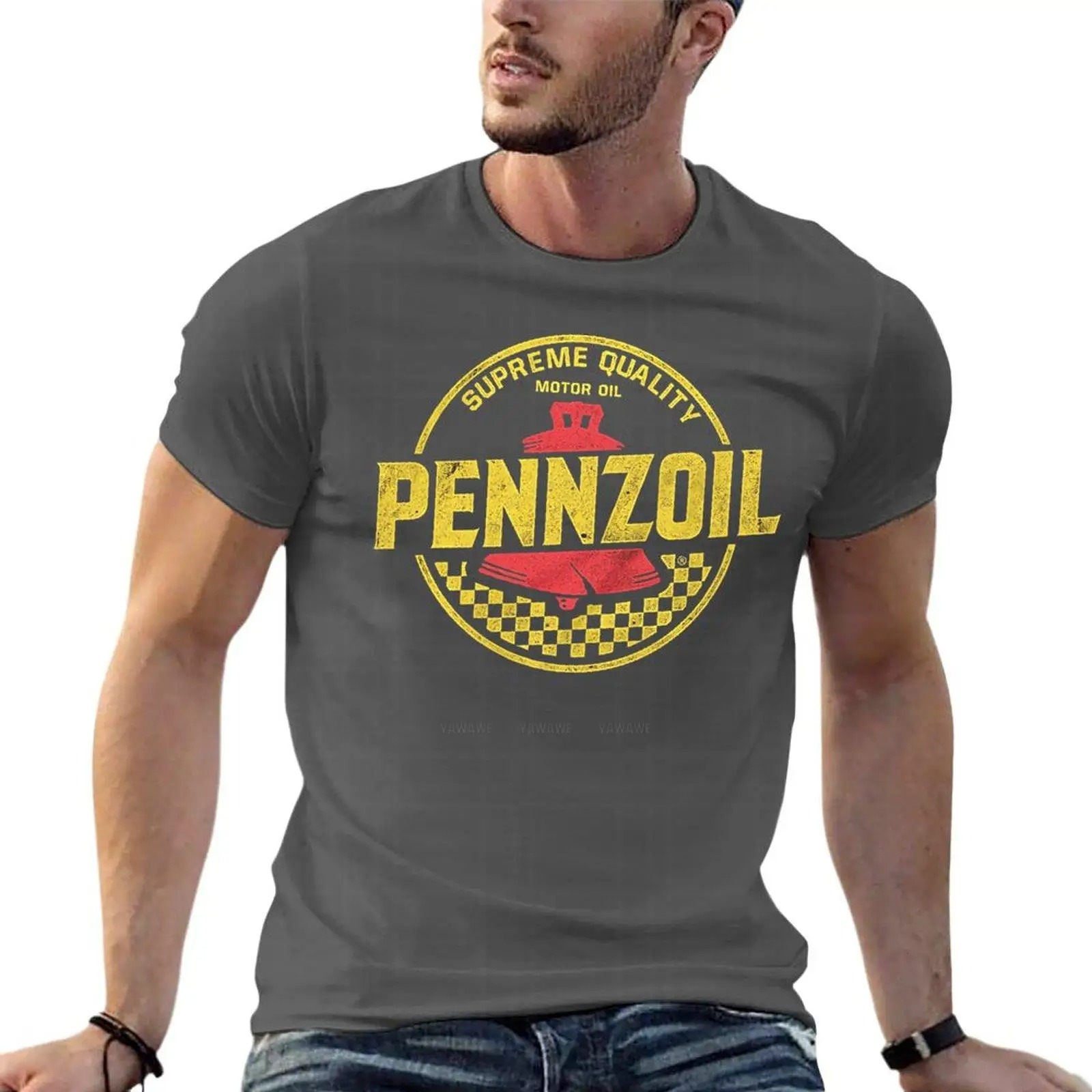 Distressed Pennzoil Motor Oil  - Streetwear Clothing Brands reseña y precio