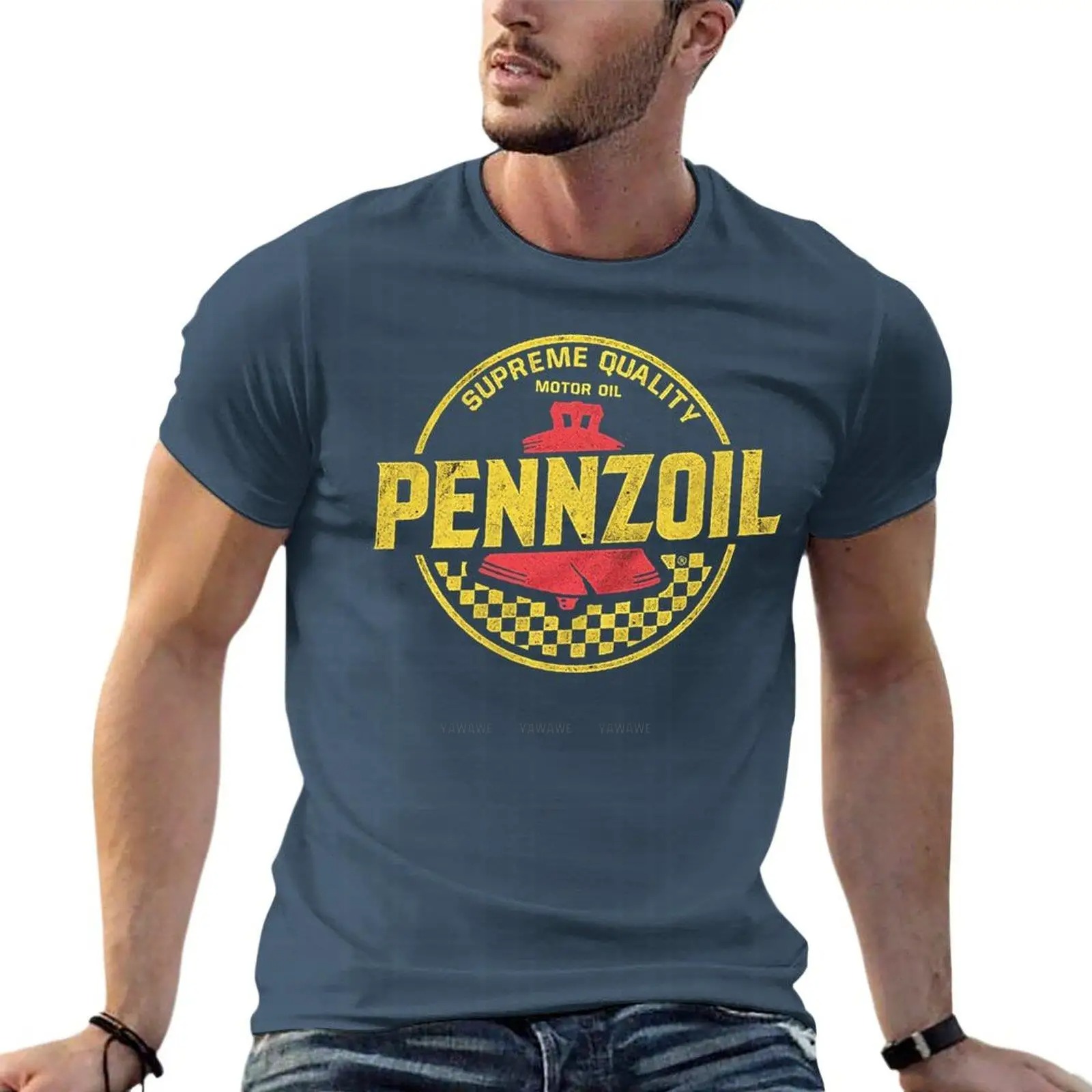 Distressed Pennzoil Motor Oil  - Streetwear Clothing Brands reseña y precio